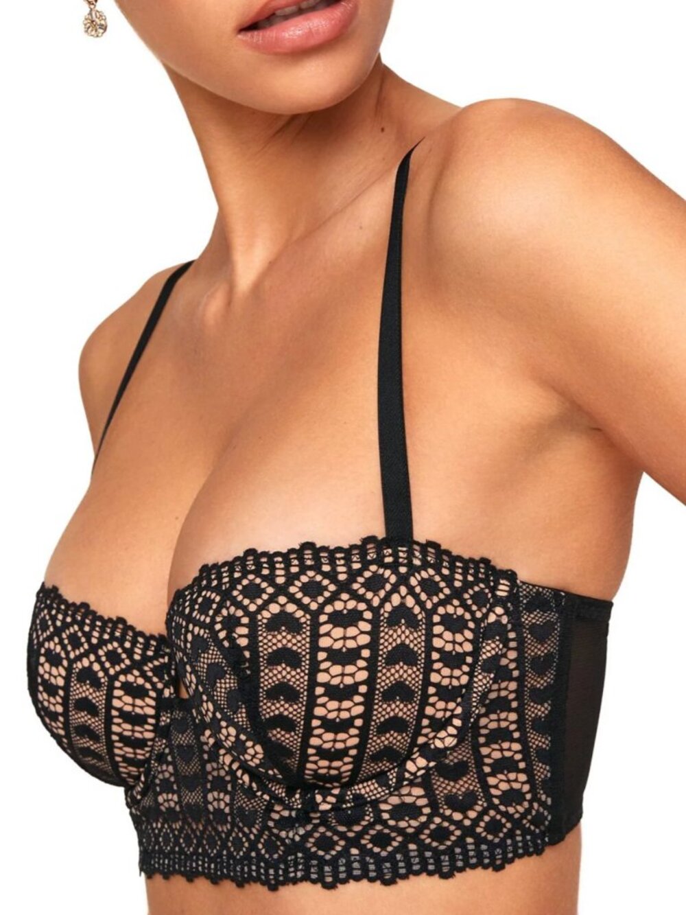 Adore Me Nymphadora Contour Balconette Bra 36C NWT